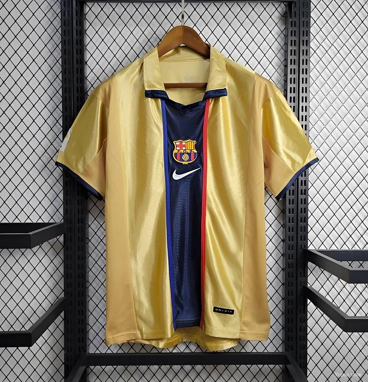 Camiseta del Barcelona visitante 2001/2002