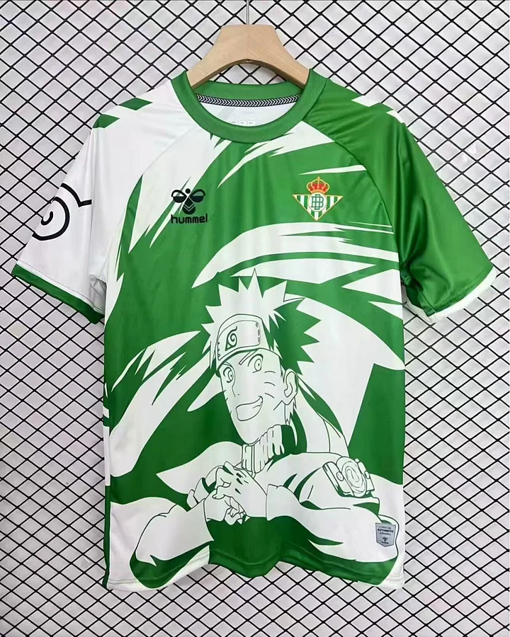 Camiseta Naruto Edición Especial del Real Betis