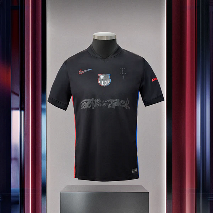 Camiseta x Travis Scott Kit del Barcelona visitante 2025/2026