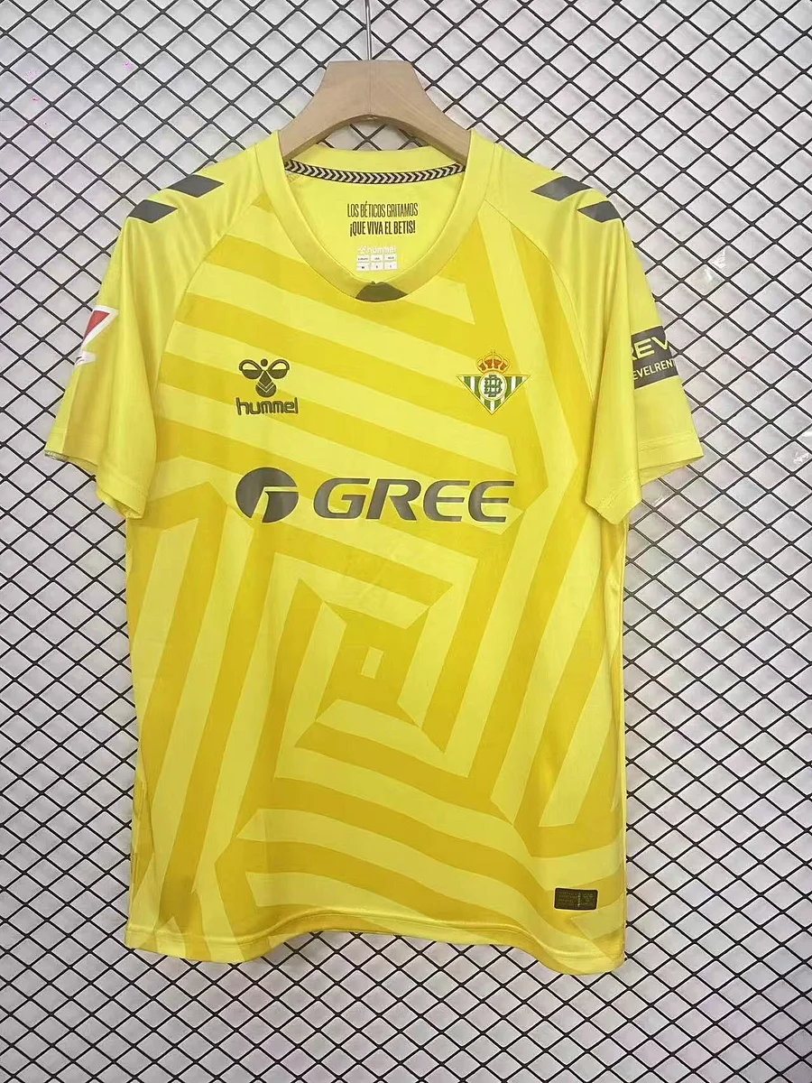 Camiseta portero amarilla del Real Betis 2025/2026