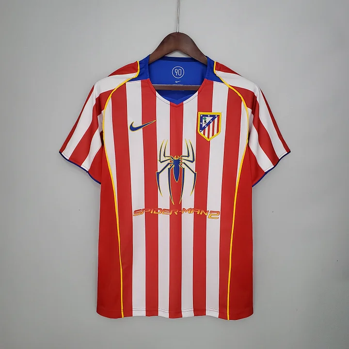Camiseta retro local del Atlético de Madrid 2004/2005