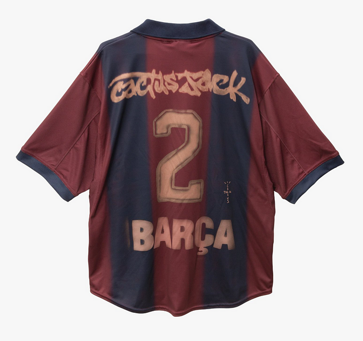 Camiseta x Travis Scott Kit del Barcelona oversize 2025/2026