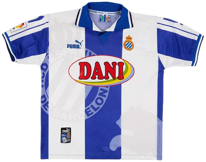 Camiseta retro del Espanyol 1996/1997