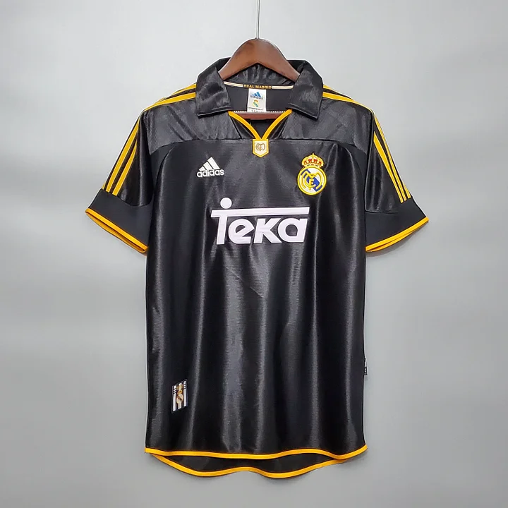 Camiseta retro de visitante del Real Madrid de 1990