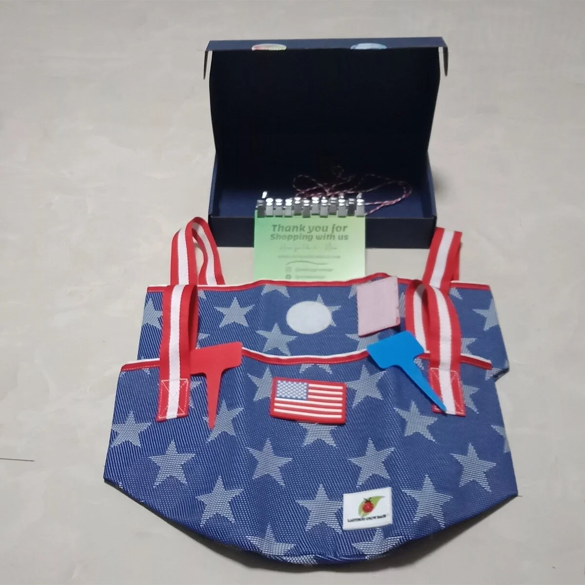 5 Gallon White Star Grow Bag (2 Pack)