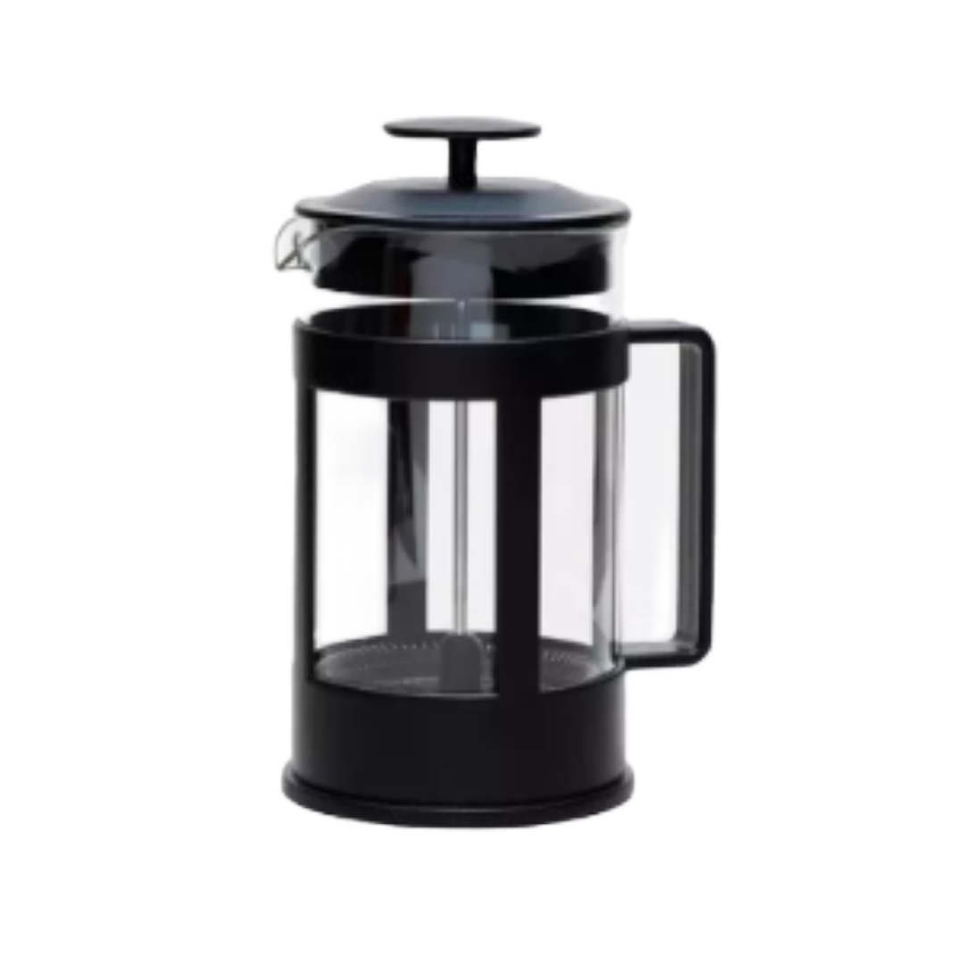 Cafetera Embolo Prensa Francesa 1000cc Vidrio Negra Color Negro / The Kitchen