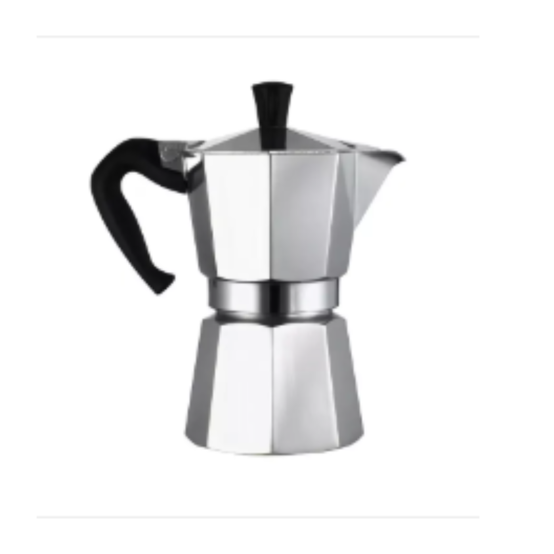 Cafetera Italiana Para 6 Tazas Aluminio