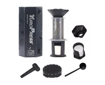 Aeropress Cafetera Método Aire Presión 400 Filtros + Accesorios