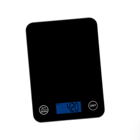 Báscula de alimentos ml/kg pantalla LCD para Café
