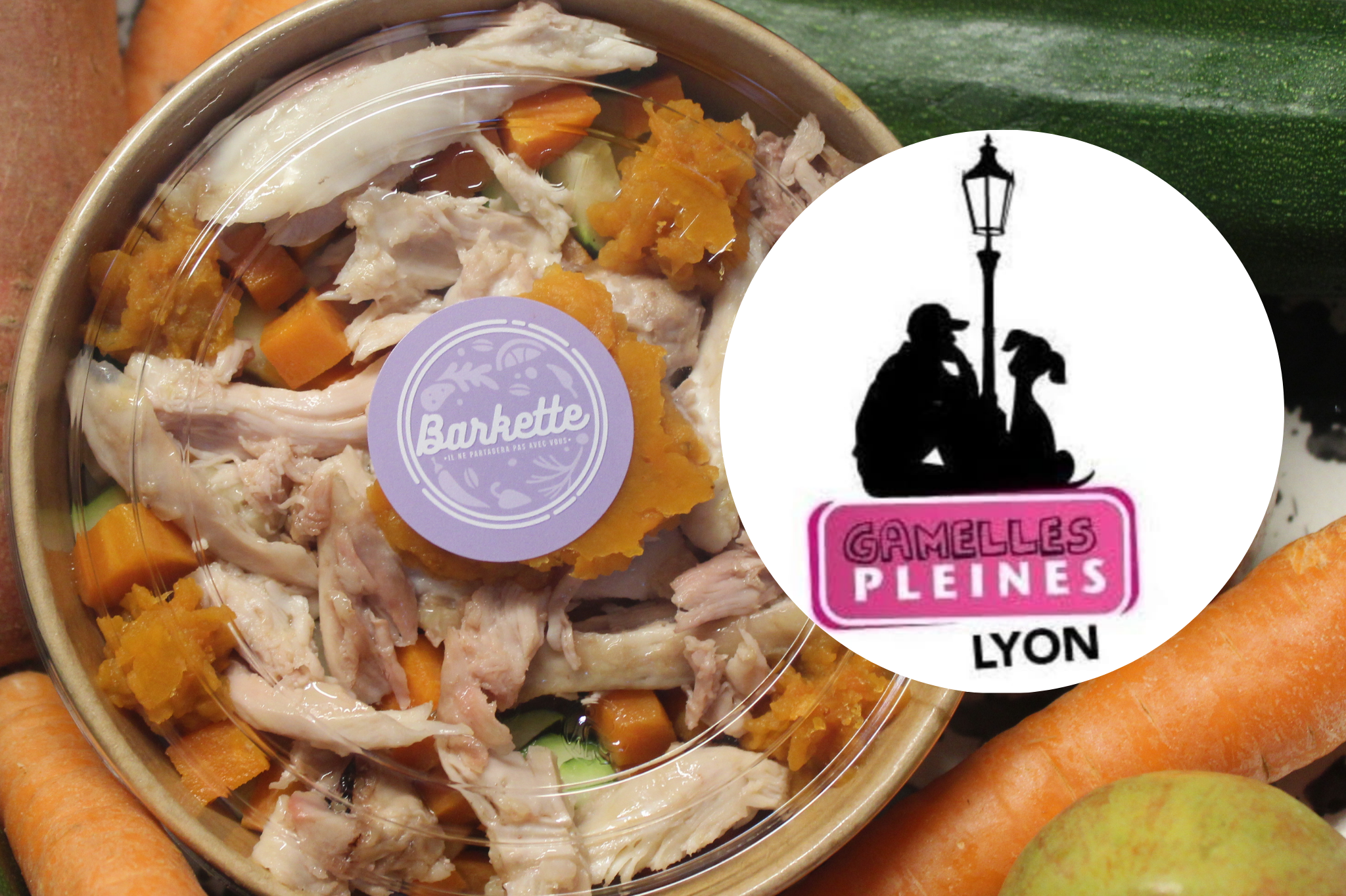 Barkette Solidaire x Association Gamelles Pleines Lyon