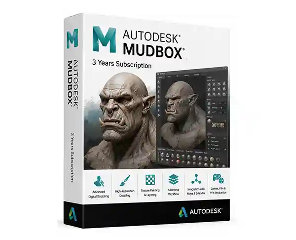 Autodesk Mudbox – 3 Years Subscription