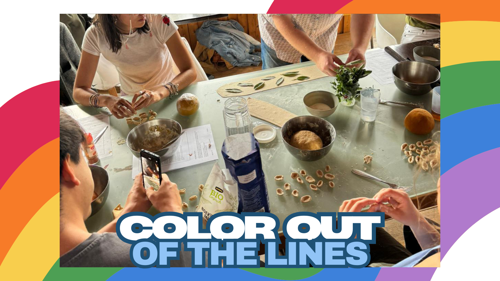 "Color Out of the Lines" - The Queer Pasta Workshop