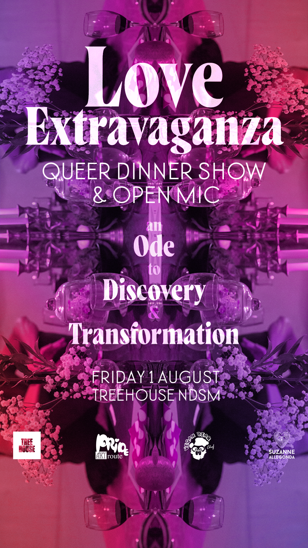 Love Extravaganza - Queer Dinner Show & Open Mic