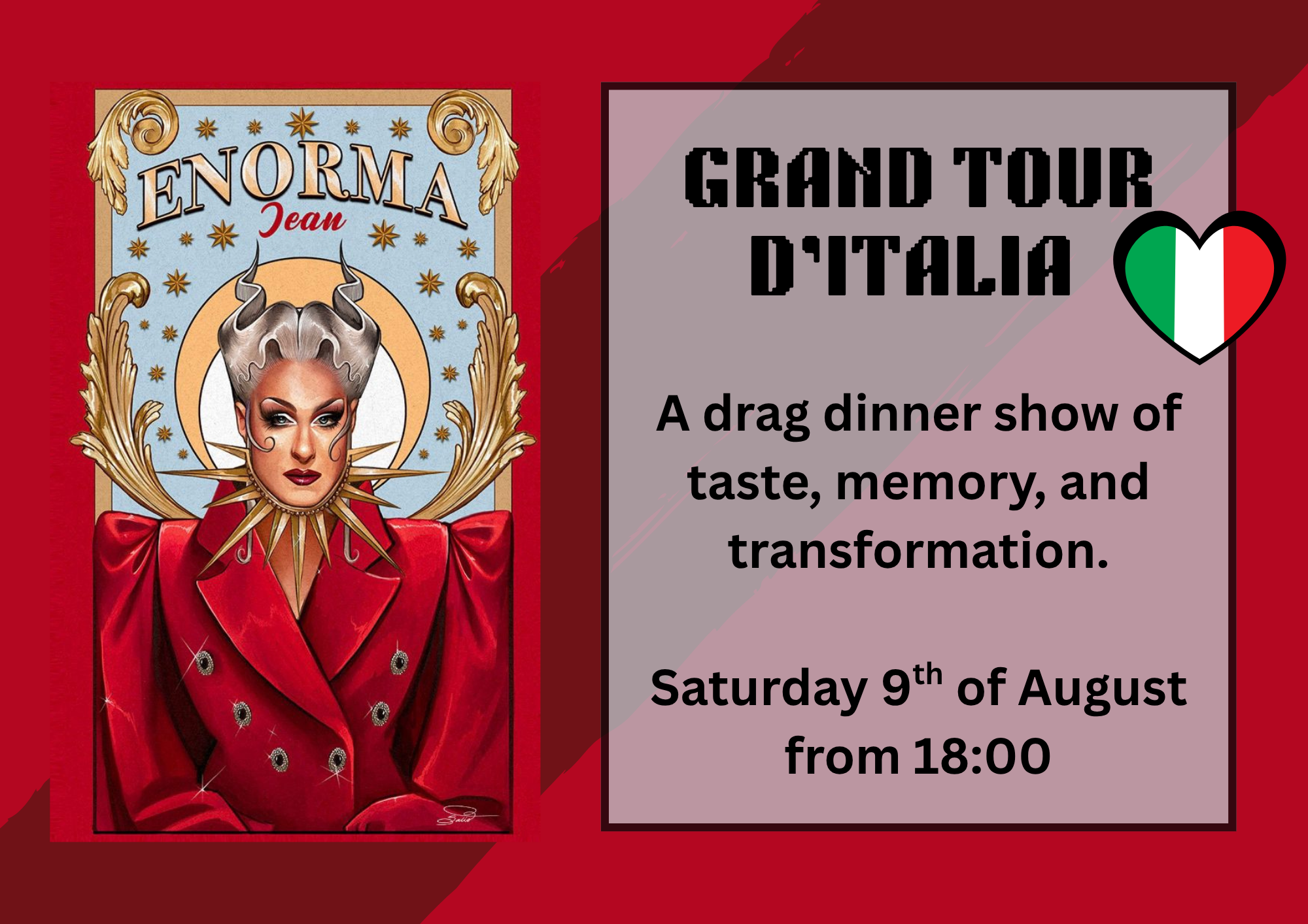 ENORMA’S GRAND TOUR D’ITALIA