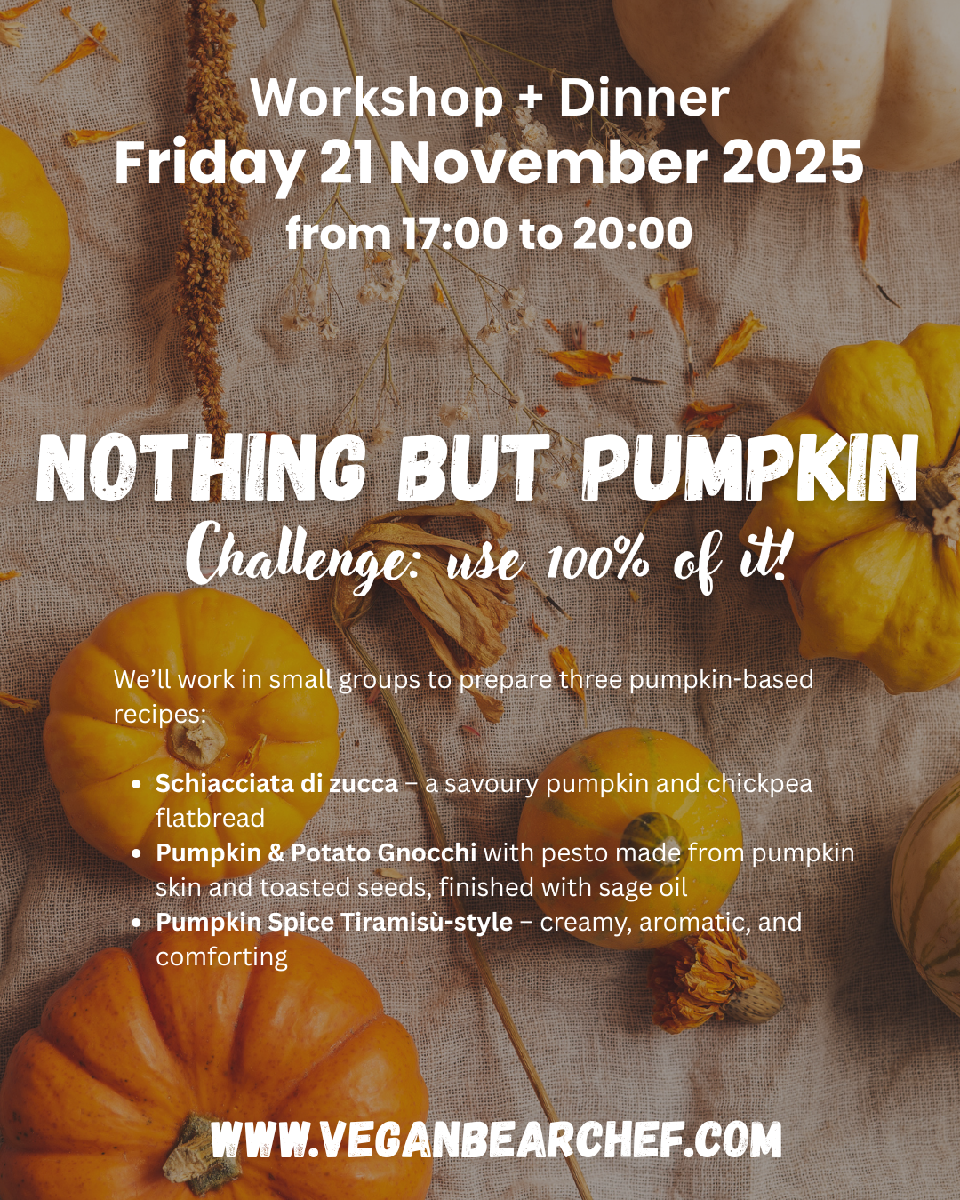 Nothing but Pumpkin - Challenge: use 100% of it!