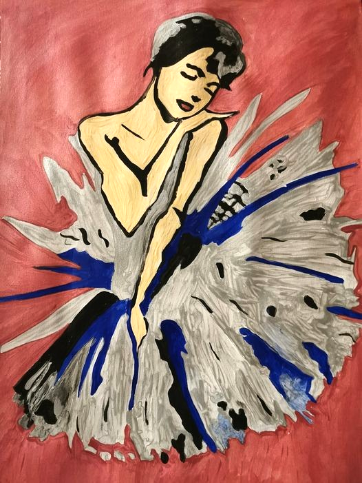 Art contemporain abstrait moderne