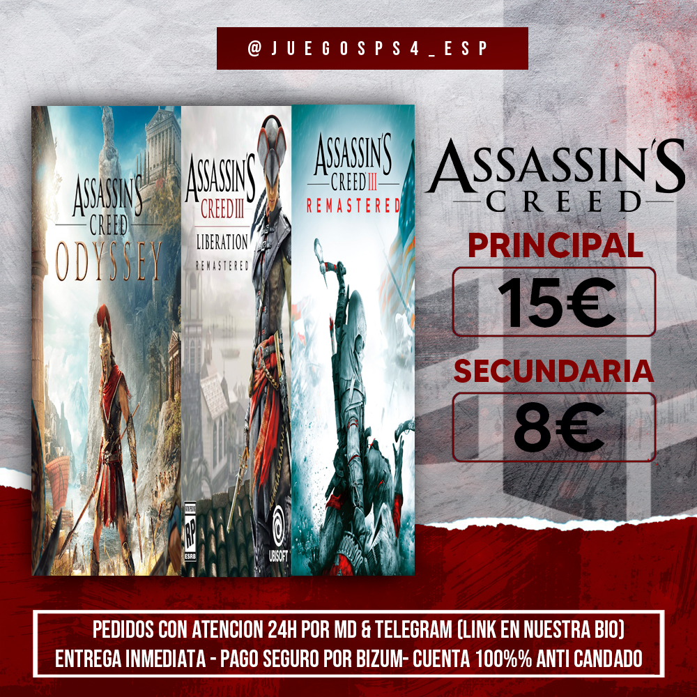 Assassin's Creed  Creed Odyssey, III Liberation, III Remastered
