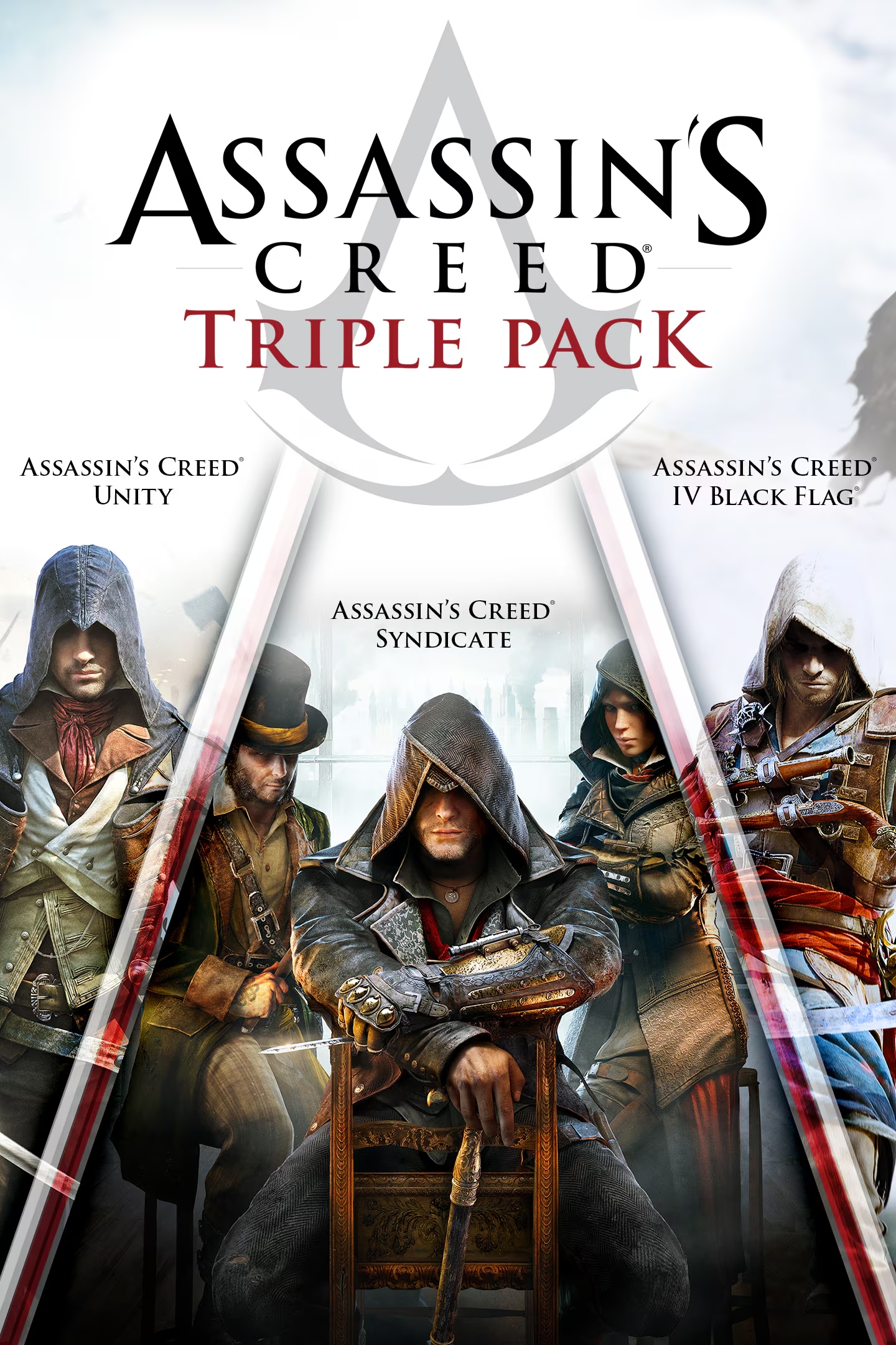 Assassin's Creed Pack Unity, Syndicate y IV Black Flag