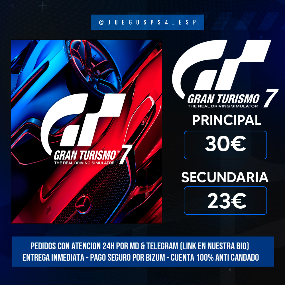 Gran Turismo 7 Para PS4 y PS5