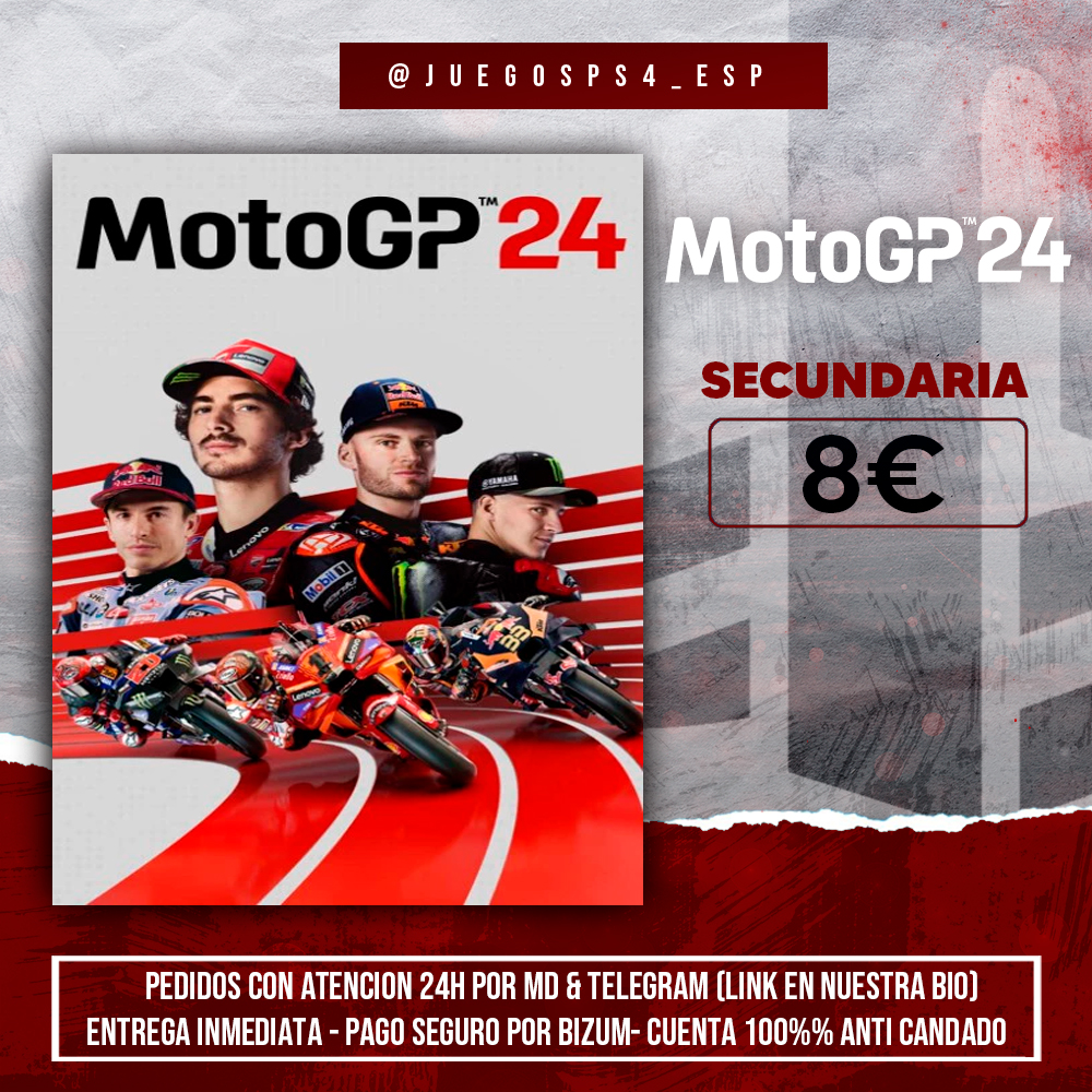MotoGP 24 PS4 y PS5