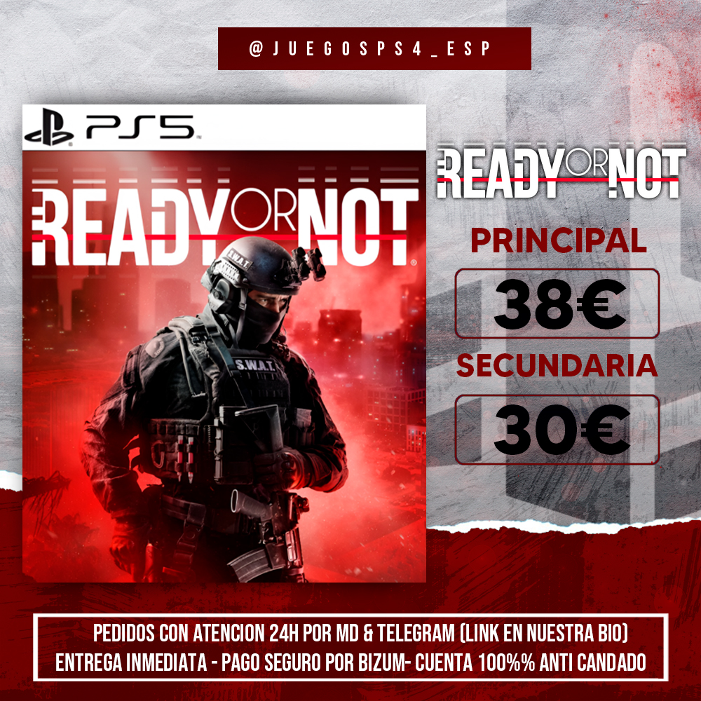 Ready or Not para PS5