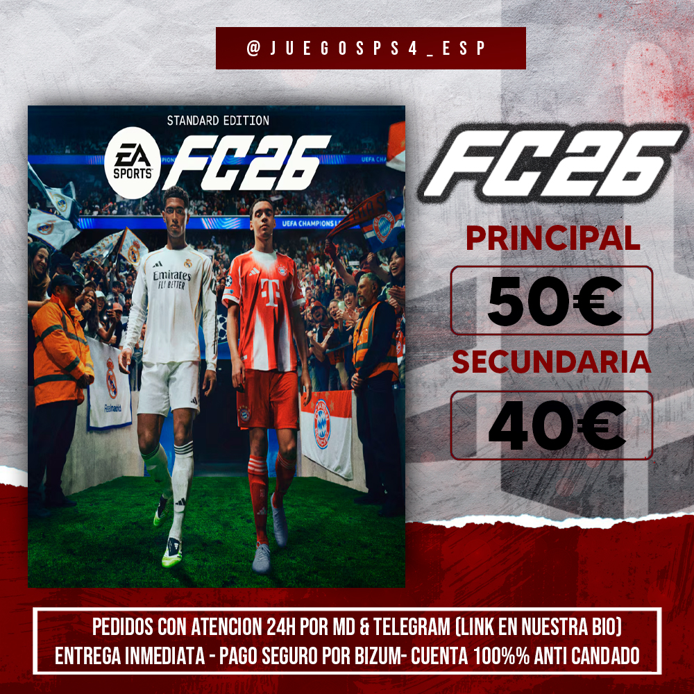 FC 26 o FIFA 26 Edición Estándar