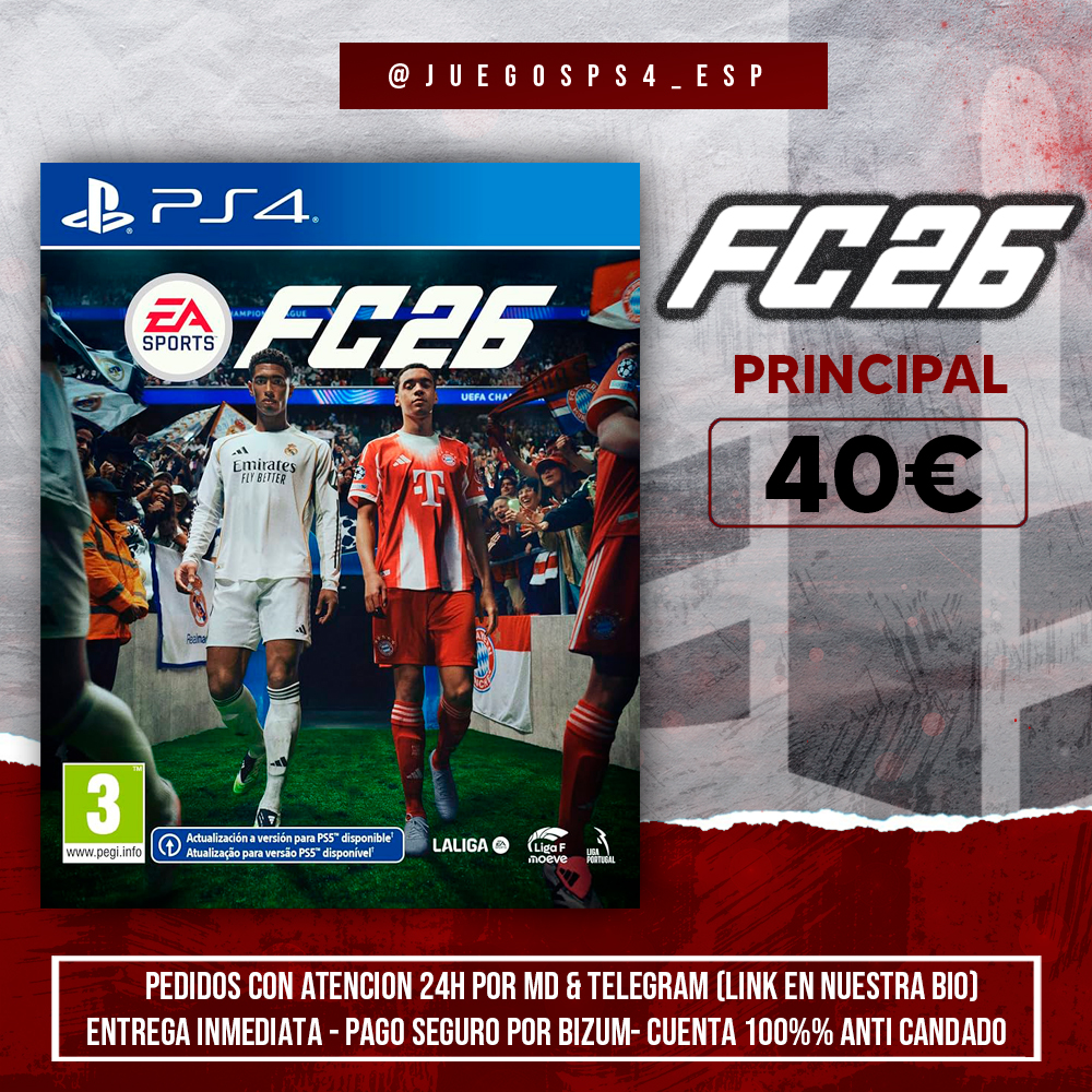  FC 26 o FIFA 26 Edición Estándar
