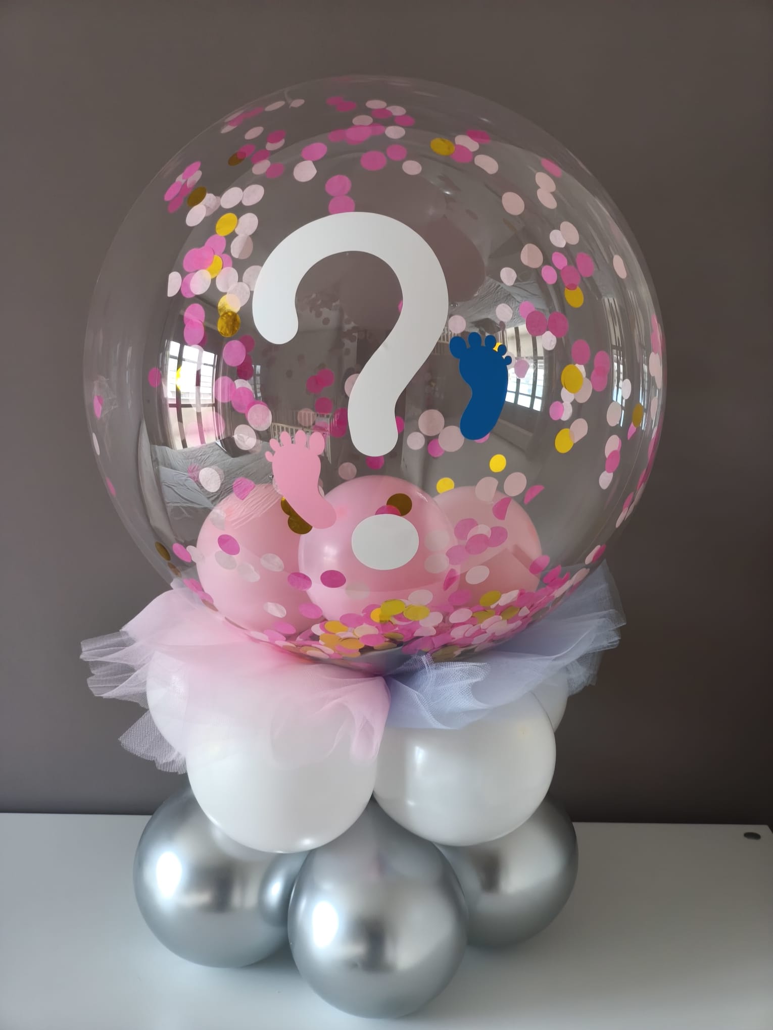 Gender reveal bouquet