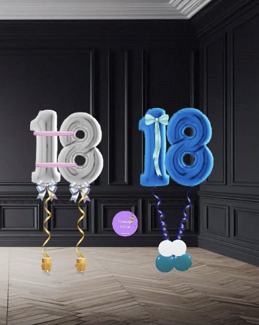Number 18 Balloon Set