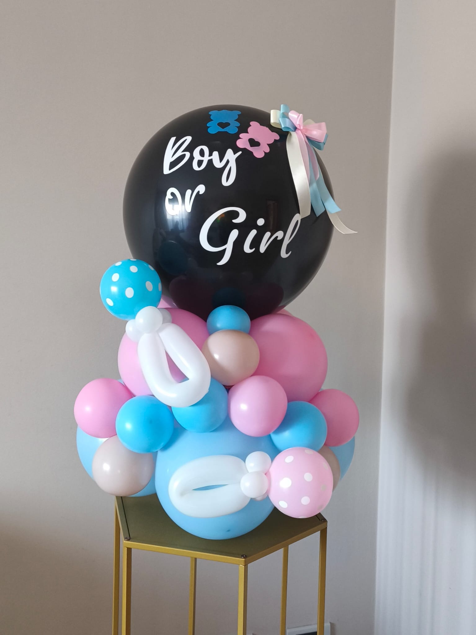 Gender Reveal Balloon Bouquet