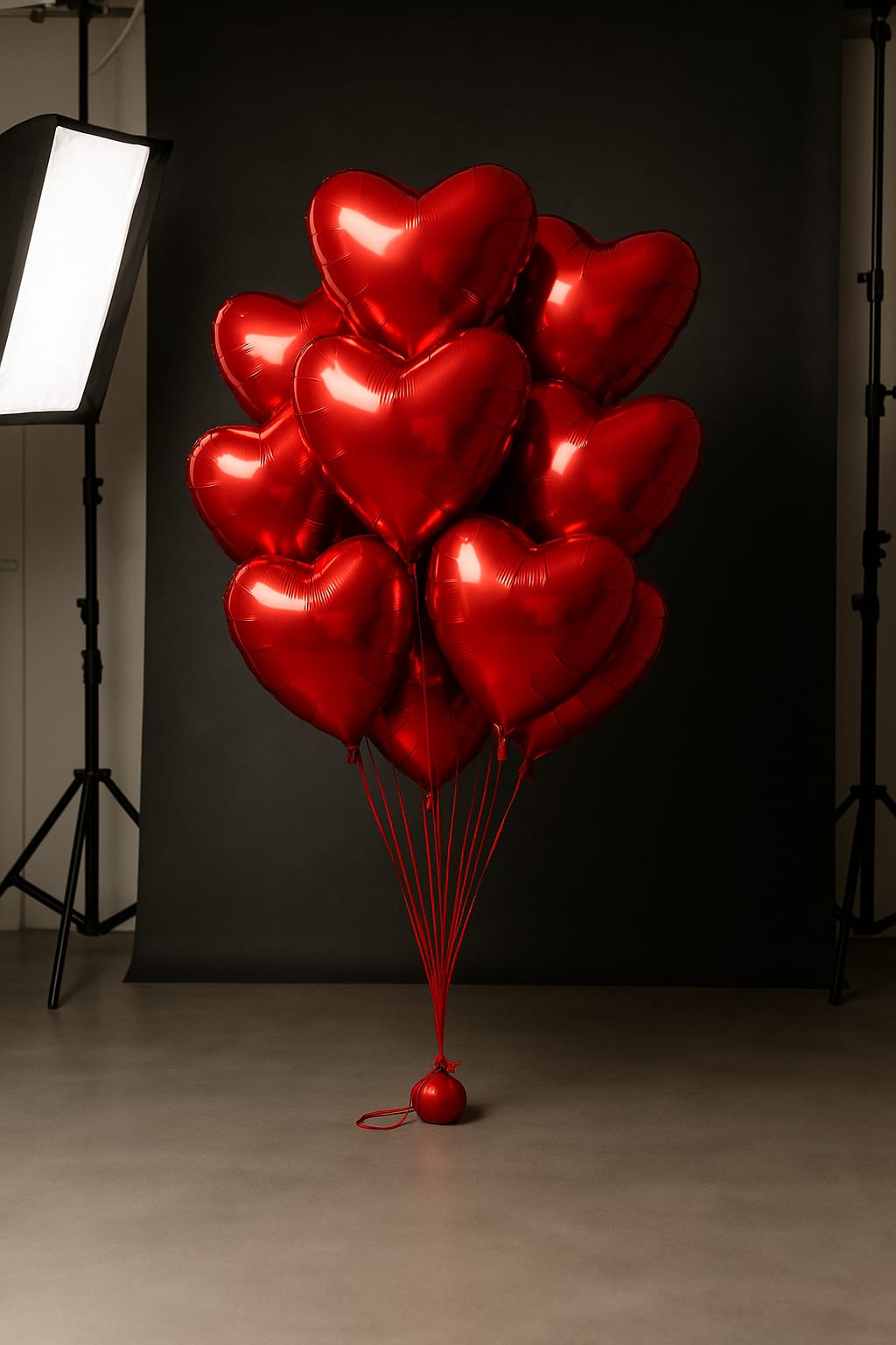 Palloncini a forma di cuore