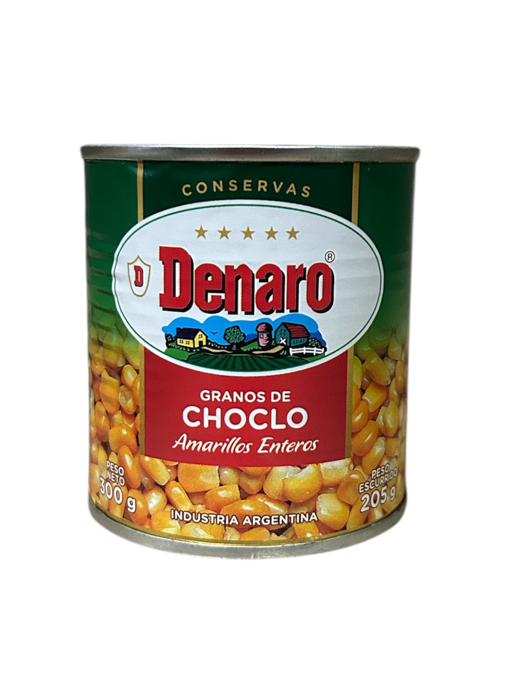 Choclo en granos "Denaro" amarillos enteros