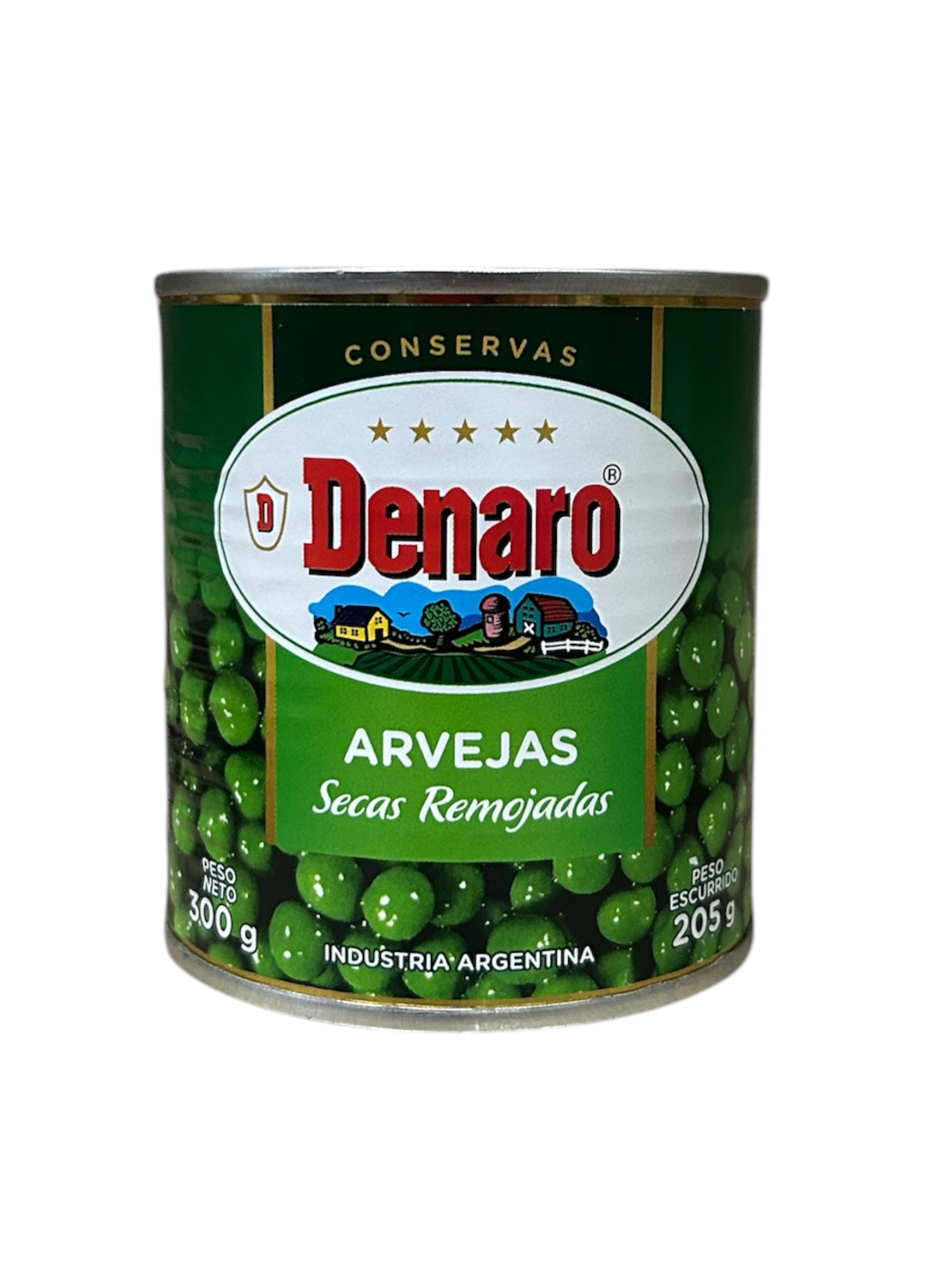 Arvejas "Denaro" secas remojadas