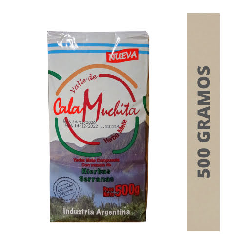 Yerba mate "CalaMuchita" 12 x 500 gr