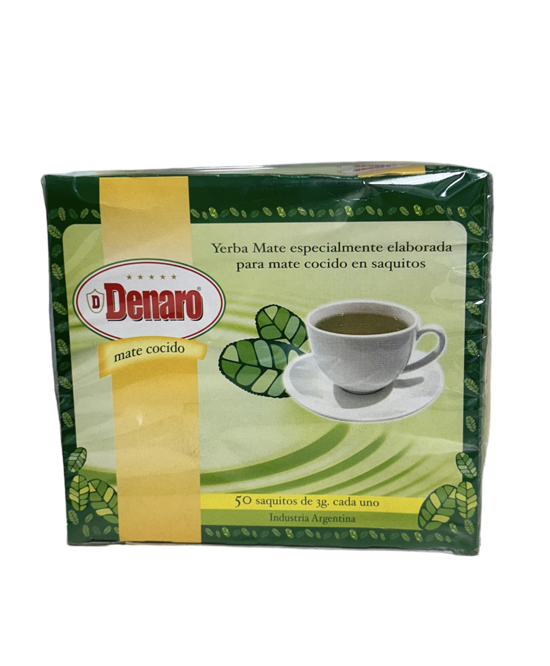 Mate Cocido "Denaro" 12 x 50 saq
