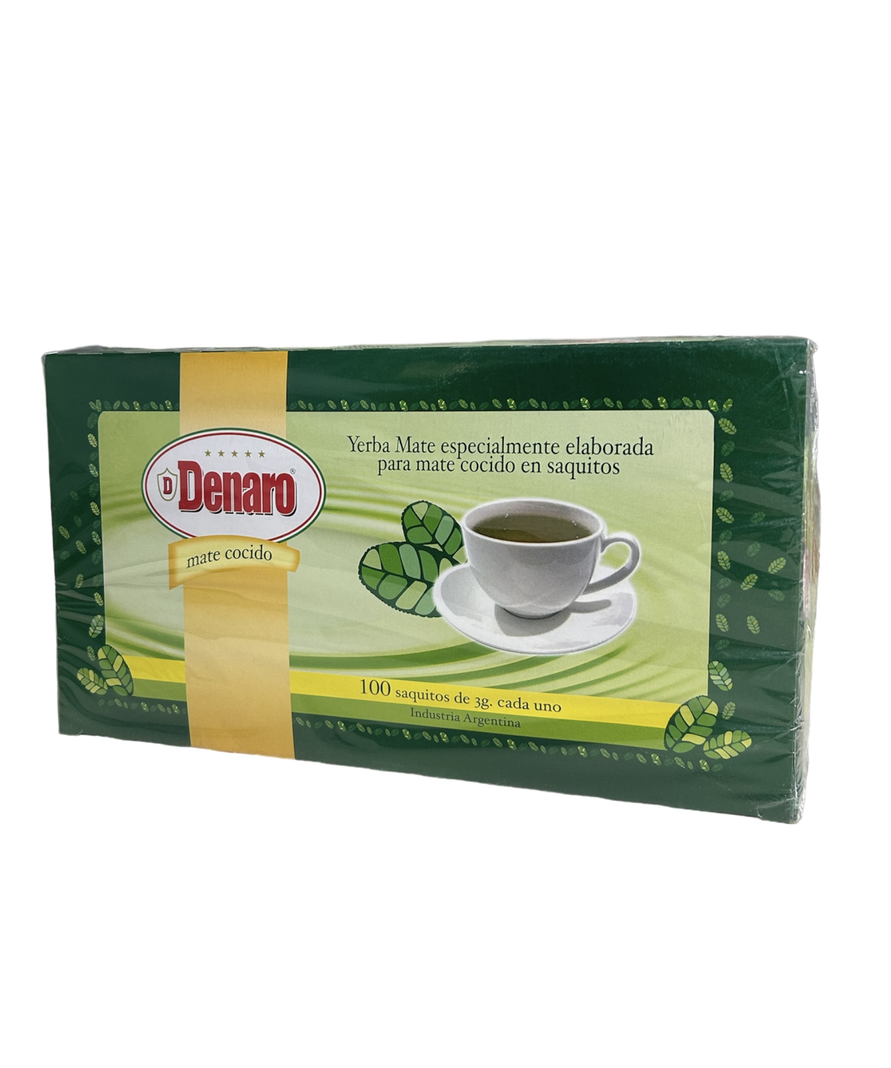 Mate Cocido "Denaro" 5 x 100 saq