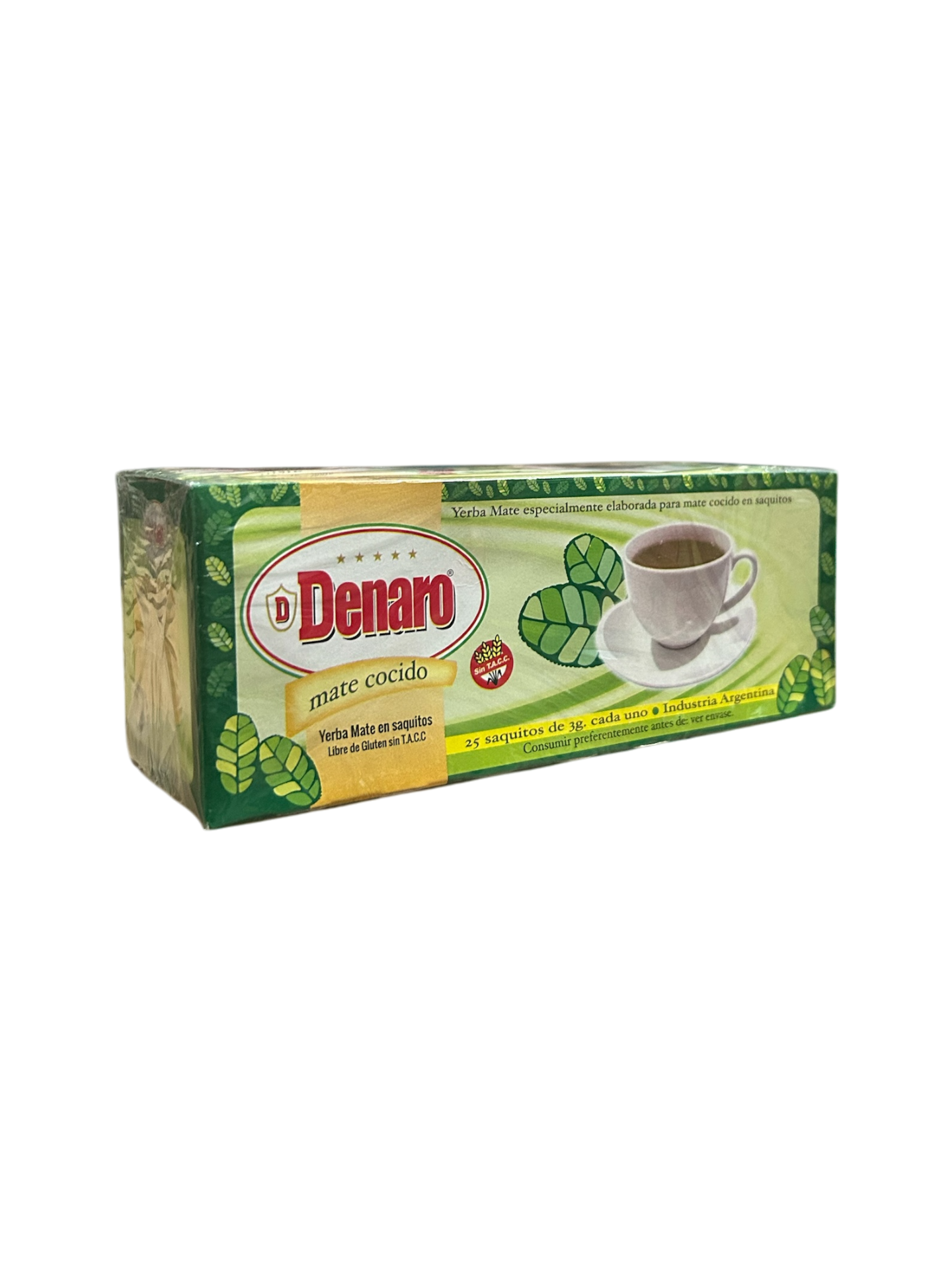 Mate Cocido "Denaro" 10 x 25 saq