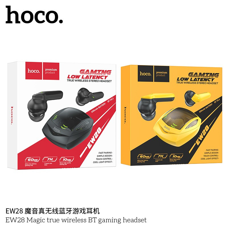 EW28 Magic True Wireless BT Gaming Headset