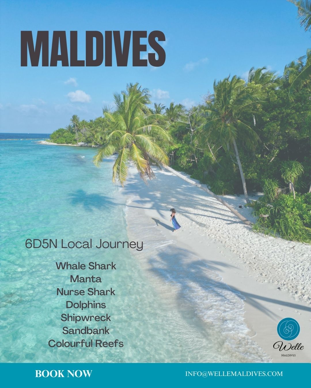 6D5N Local Island Journey 馬爾代夫夢幻小島之旅