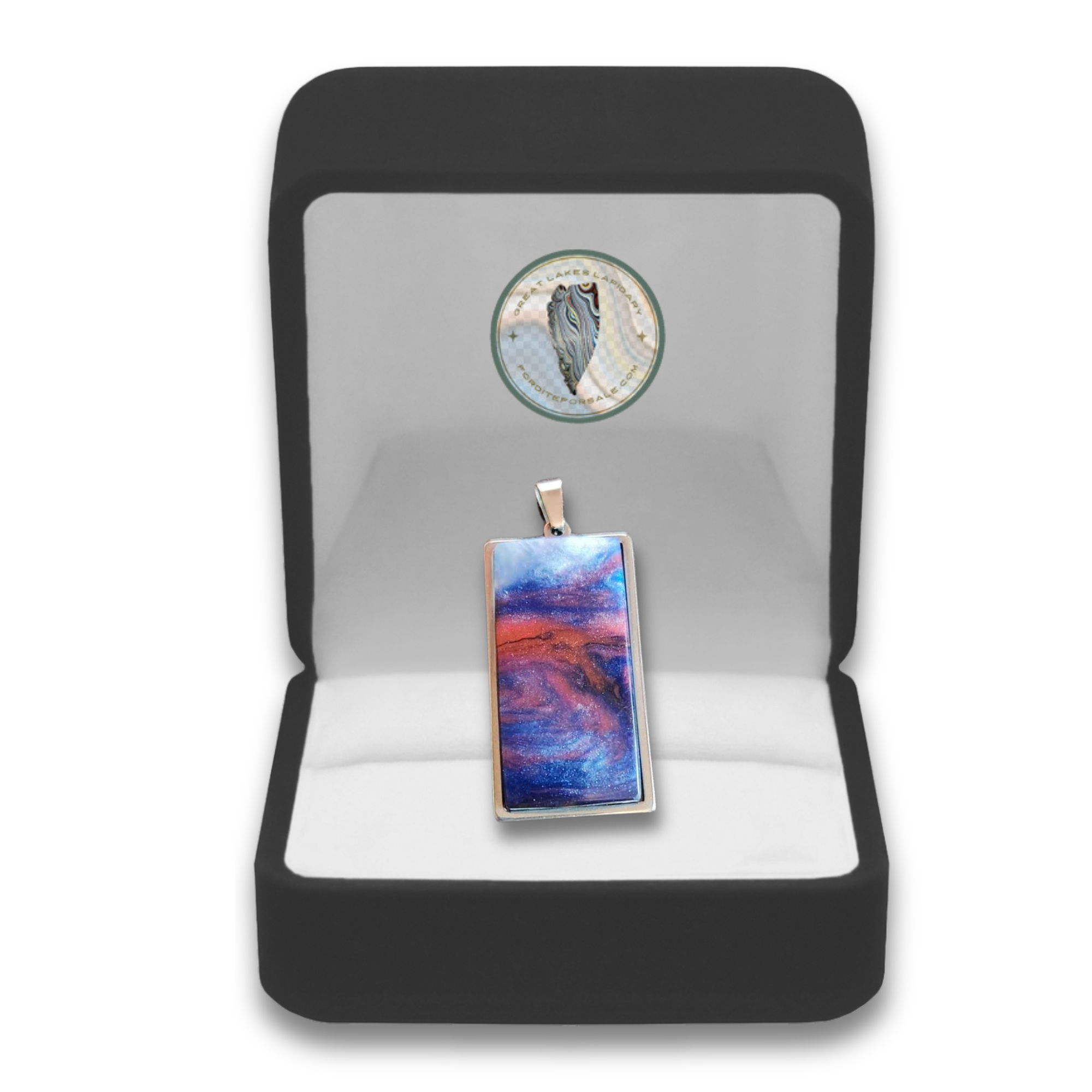 Jewelry - Bowlerite Rectangular Pendant