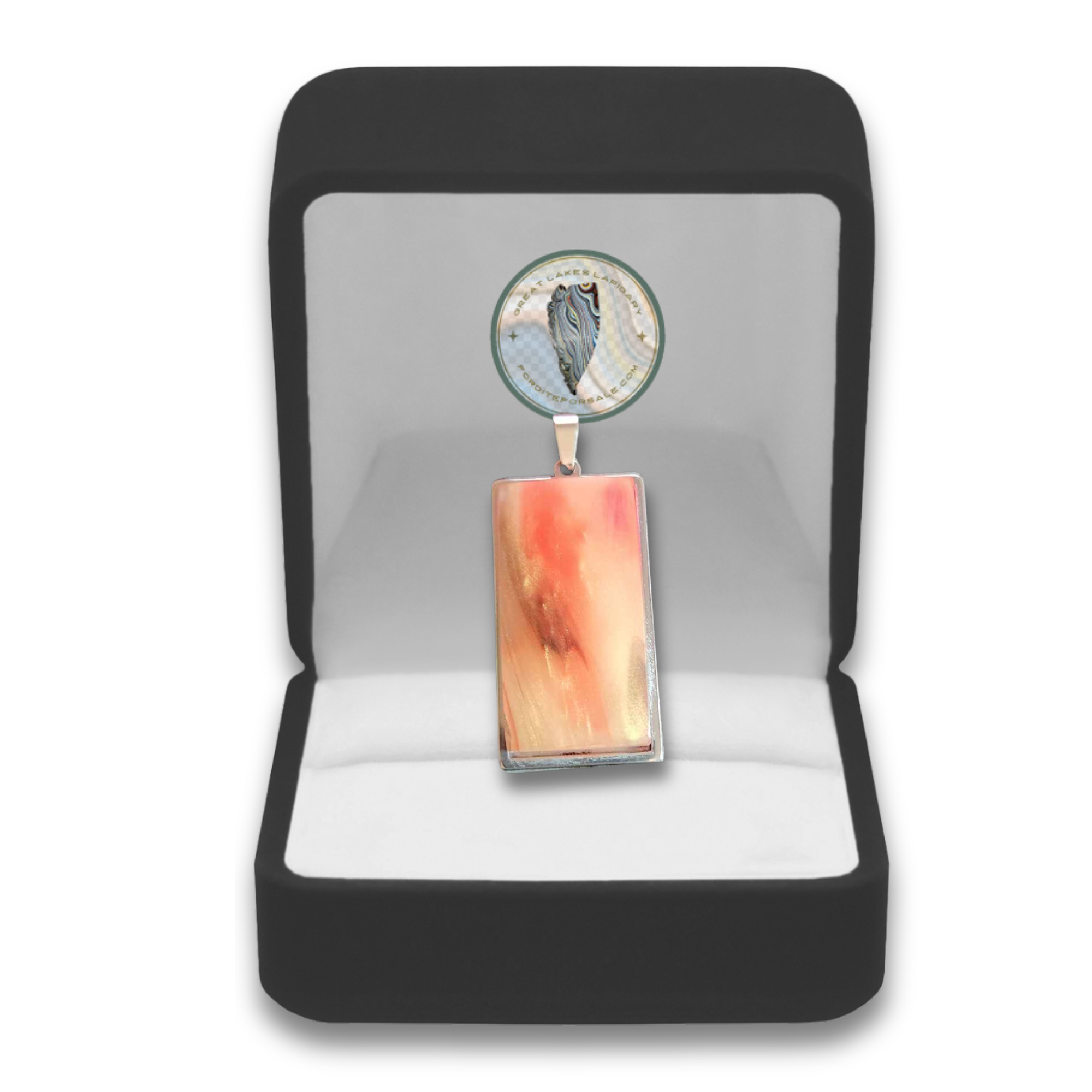 Jewelry - Bowlerite Rectangular Pendant