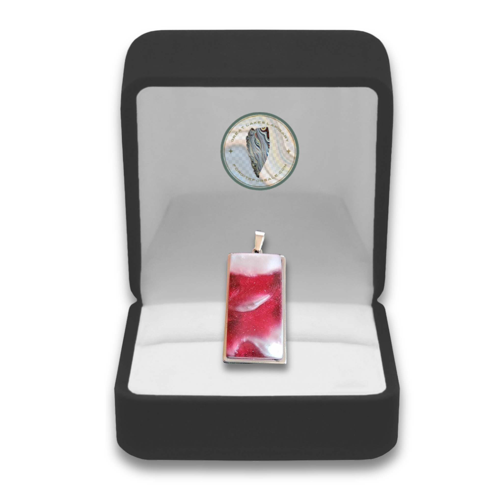 Jewelry - Bowlerite Rectangular Pendant