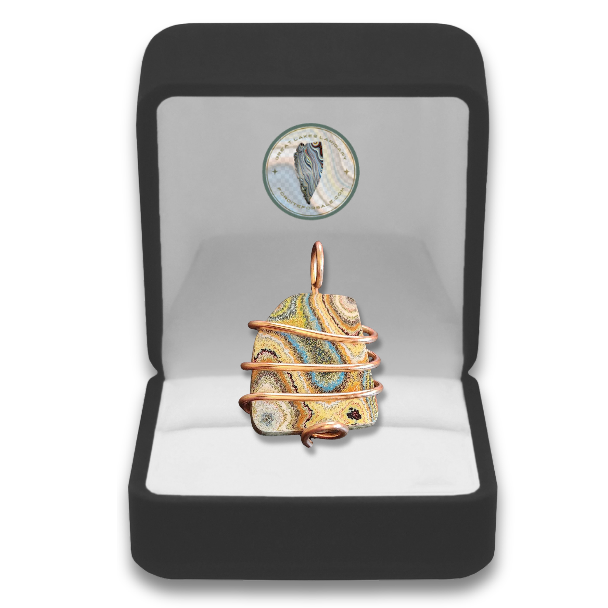 Jewelry - Fordite Pendant 
