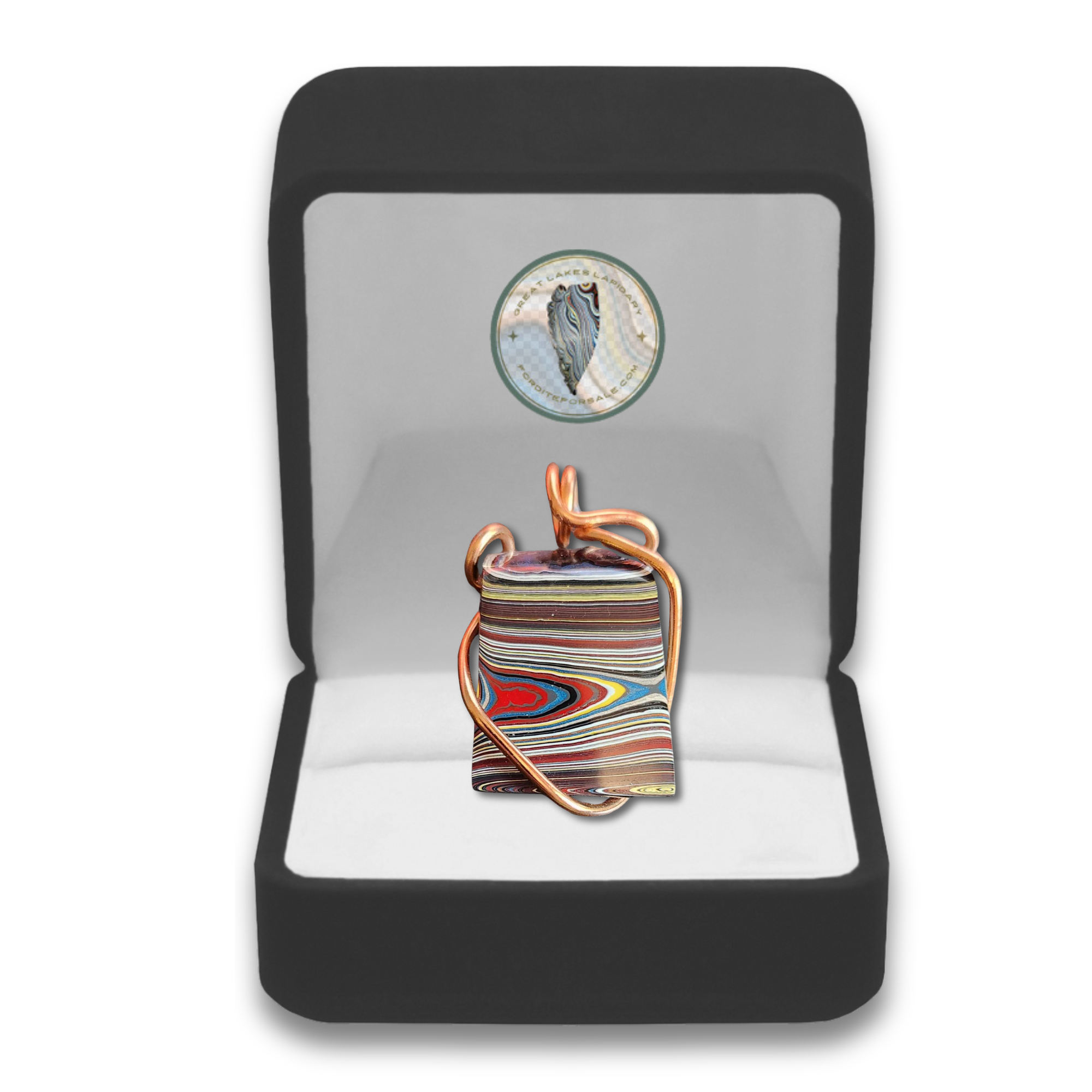 Jewelry - Fordite Pendant 