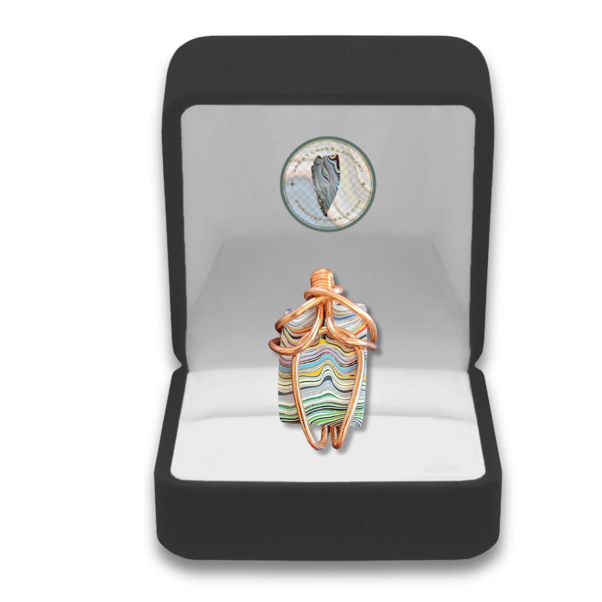 Jewelry - Fordite Pendant 