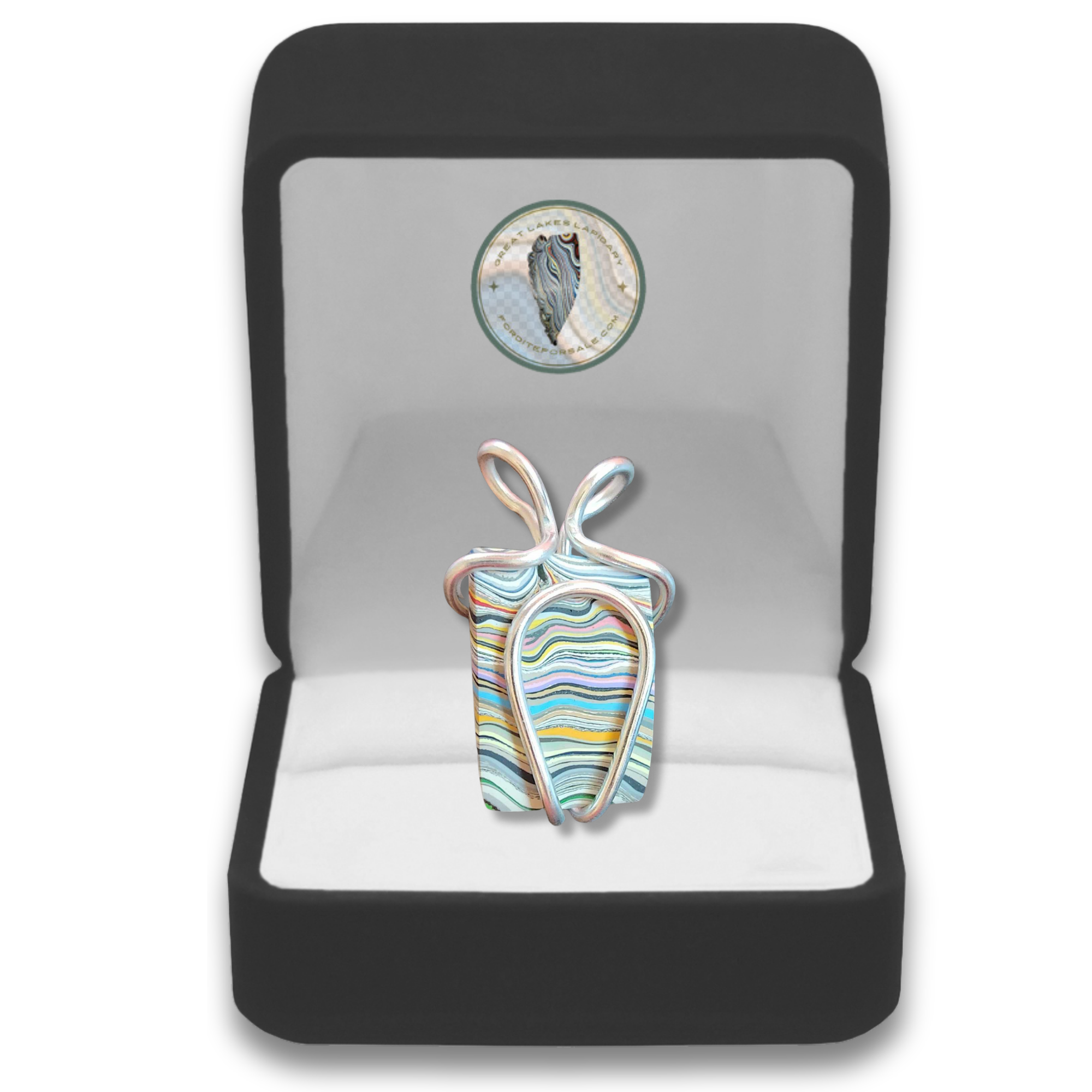 Jewelry - Fordite Pendant 