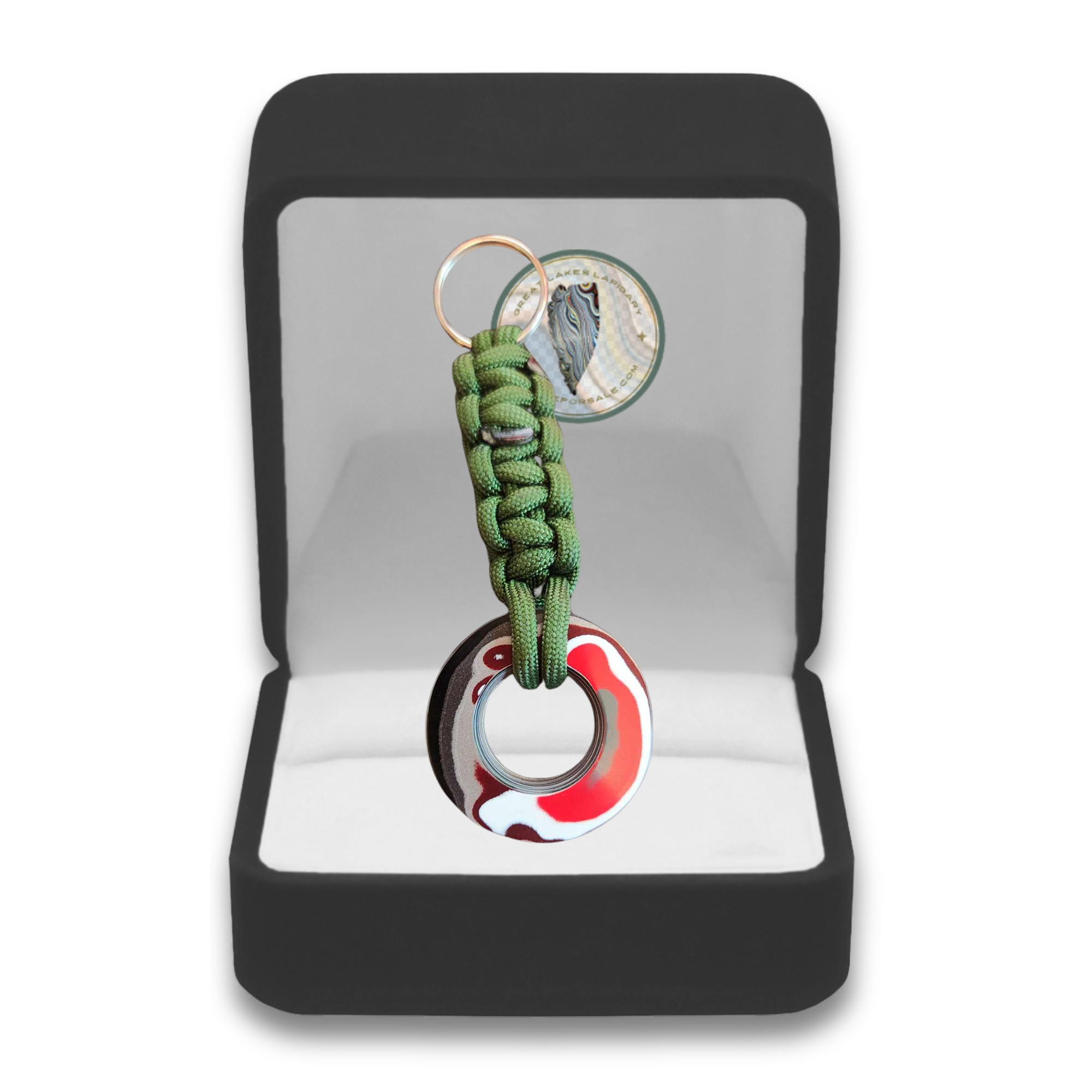 Accessories - Paracord Keychain with Decorative Ring
