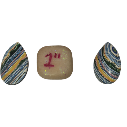 Fordite Cabochon - Boatite