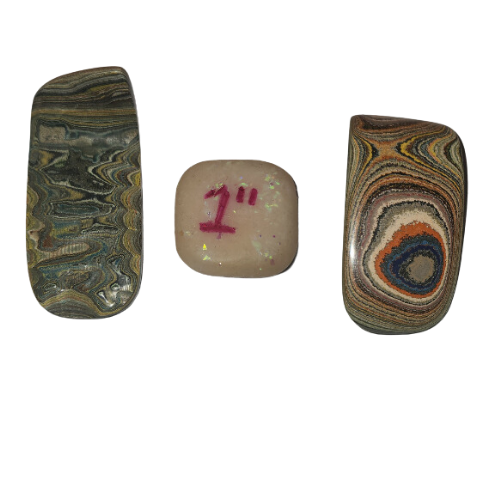Fordite Cabochon - Vintage Ford