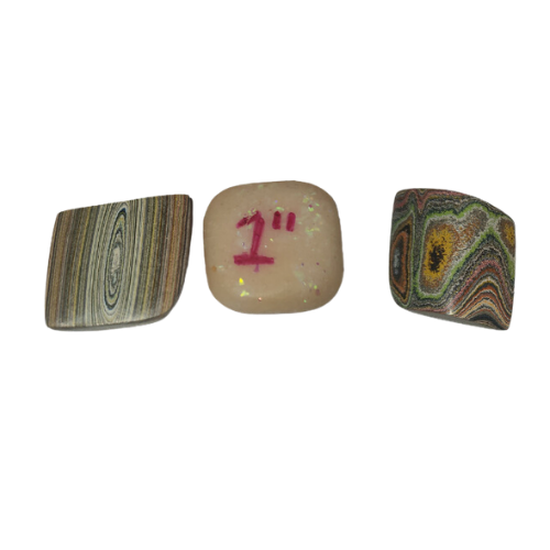 Fordite Cabochon - Vintage Ford